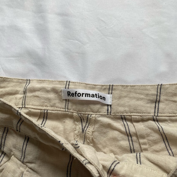 Reformation Jaylene Pant Positano 0 - Picture 4 of 4